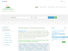 Tablet Screenshot of iftravel.com